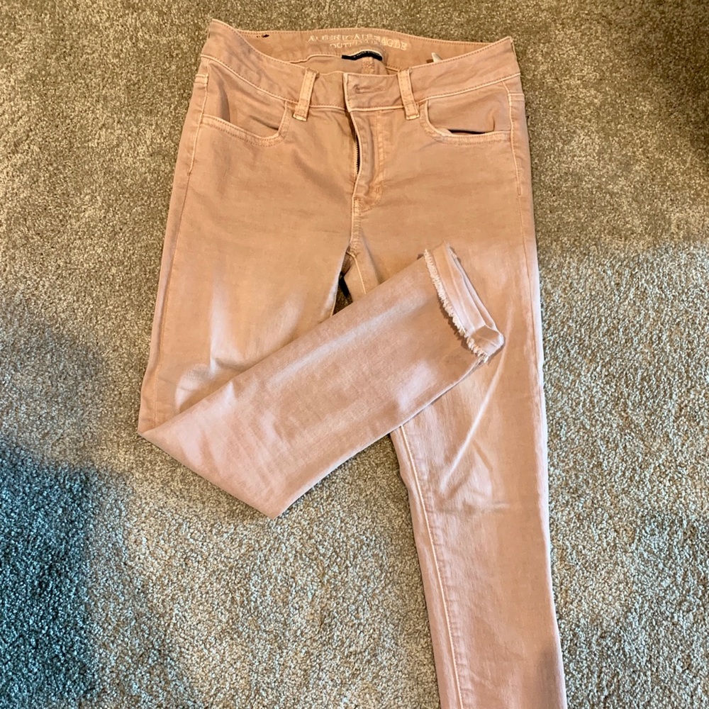 Pink A&E jeans